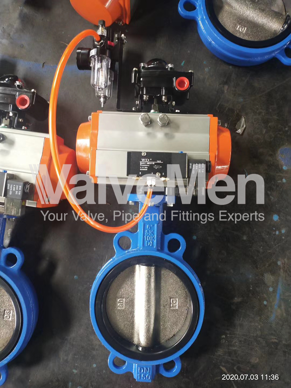 Butterfly valve diagram